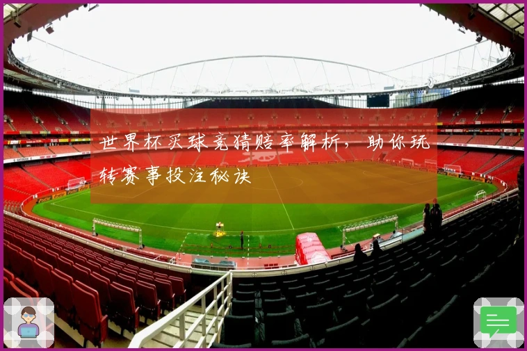 世界杯买球竞猜赔率解析，助你玩转赛事投注秘诀